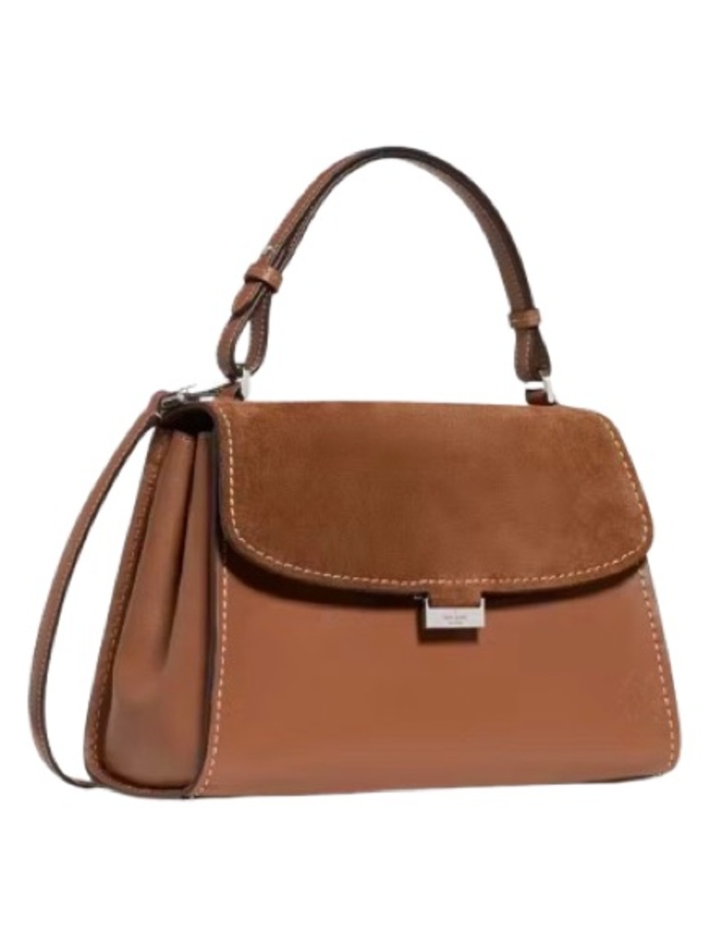 Kate Spade Riley Suede Top Handle Bag
